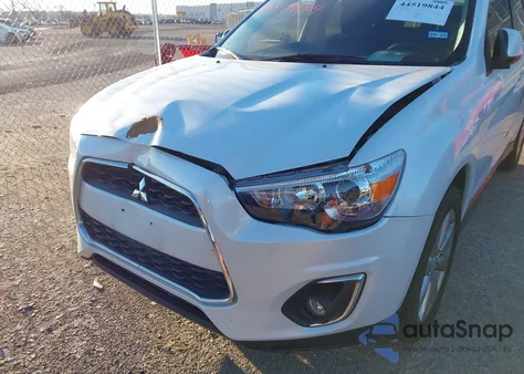 2014 Mitsubishi Outlander Sport Se из США, поврежденный, VIN 4A4AP4AU1EE024903